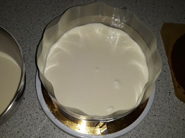 Рецепт торта Птичье молоко - сборка