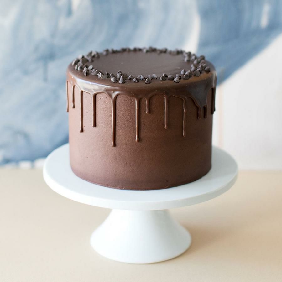 Шоколадные потеки | Оформление торта