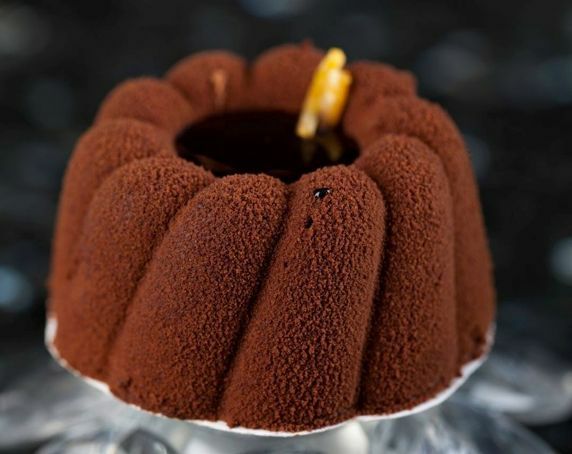 Шоколадный велюр | Оформление торта