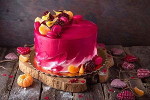 Свадебный торт с фруктами | Заказать свадебный торт во Львове