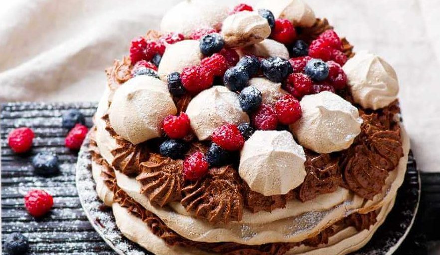 Декор торта безе | Торт на заказ во Львове